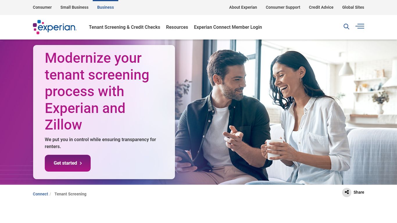 Tenant screening | tenant background check | Experian